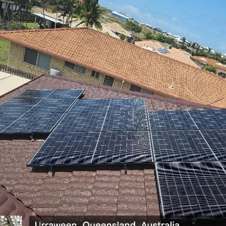 Solar power installation in Urraween by Solahart Hervey Bay