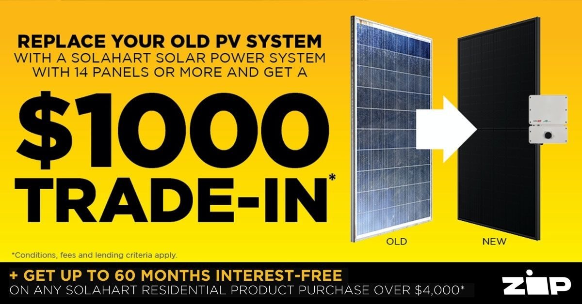 Solar Power System Trade In Offer from Solahart Hervey Bay